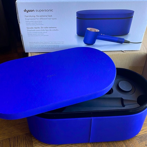 Dyson Hair Dyson Dryer Carrying Case Blue Poshmark